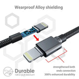 EGO Wiry Max Type-C to Lightning MFI PD 60W charging cable (MFI) [Hong Kong licensed] 