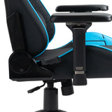 Zenox Saturn Mk-2 Gaming Chair (Leather/Sky Blue) [Licensed in Hong Kong]