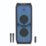 Pure Acoustics Amnesia Party Busking Karaoke High Power Bluetooth Speaker (equipped with remote control and dual VHF wireless microphones) [Licensed in Hong Kong]