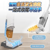 Double Clean wireless self-cleaning, self-drying, anti-bacterial dry and wet sweeping and mopping vacuum cleaner [Hong Kong licensed]