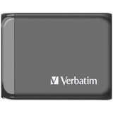 VERBATIM 4-port 100W PD 3.0 &amp; QC 3.0 GaN travel charger [Hong Kong licensed] - 66967