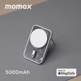 MOMAX 1-Power Flow Pro 5000mAh MagSafe 磁吸流動電源 [香港行貨]