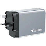 Verbatim 4 Port 240W PD 3.1 & QC 3.0 GaN USB 充電器 [香港行貨]