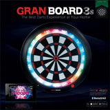 Gran board 3S LED燈藍芽電子飛鏢靶三腳架套裝 [香港行貨]