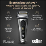 Braun - Series 9 Pro+ 9566cc  6合1 乾濕電鬚刨連自動清洗座- 銀色 - -  日版