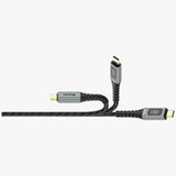 Verbatim PD 100W Type C to Type C instant display PD charging transmission cable (120cm) [Hong Kong licensed]