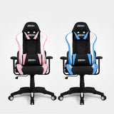 Zenox - Rookie Series Children's Series Gaming Chair (Sky Blue/Pink) [Licensed in Hong Kong]