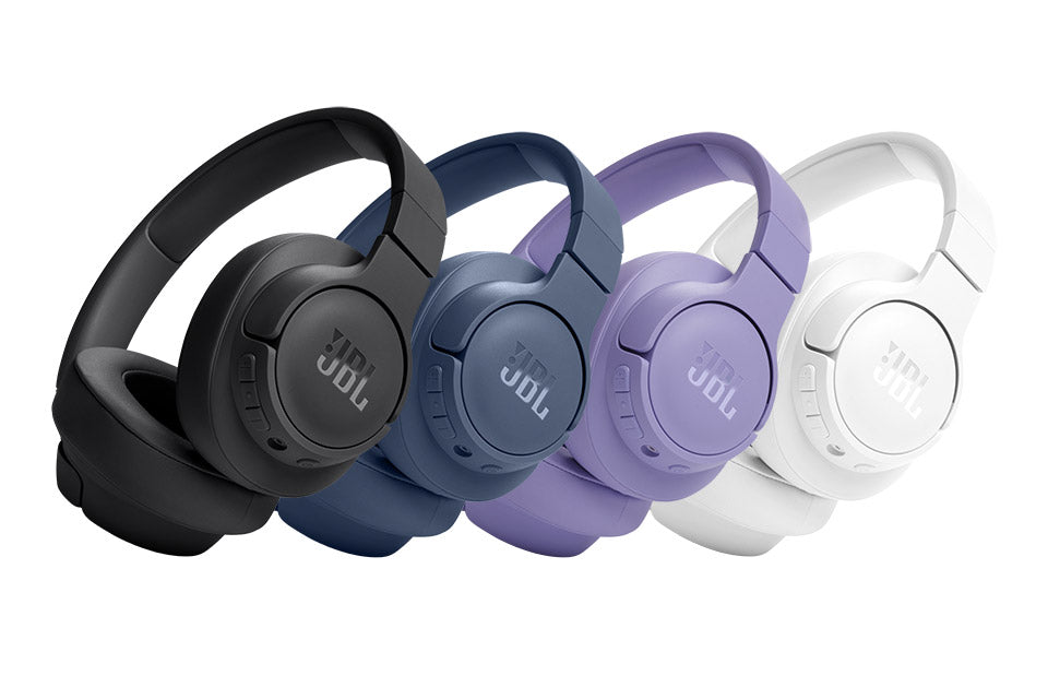 JBL Tune 720BT Wireless On-Ear Headphones, with JBL Pure Bass Sound, 40mm  Drivers, Bluetooth 5.3, Hands-Free Calls, Audio Cable, Multipoint  Connection, 76- Hours Battery Life, Purple