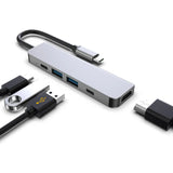 DIGIBAL - 5 in 1 100WPD USB 3.0 Multi-Function Hub [Licensed in Hong Kong] 