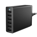 Anker PowerPort 60W 6-Port USB Charger - Black [Licensed in Hong Kong] - A2123K12