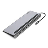 Belkin CONNECT™ USB-C 11 in 1 多埠擴充座 - INC004btSGY [香港行貨] - 100w PD | HDMI | LAN | SD CARD | 3USB