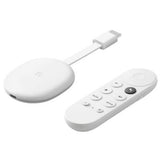 Google Chromecast with Google TV 4K Streaming Device White - European Version [One Year Warranty]