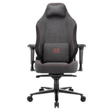 I-Rocks T09 Textured Water-Repellent Fabric Ergonomic Chair Black Gray GC-T09 [Licensed in Hong Kong]