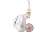 NAKAMICHI MV100 In-Ear 3.5mm Wired Headphones - White [Licensed in Hong Kong]