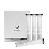 Korean POSEION BT100 magnetized ionized water showerhead exclusive filter element [4 pack]