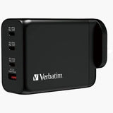 Verbatim 4 Port GAN PD3.0 200W PD & QC3.0 USB牆插充電器 - 66703 [香港行貨] - DIGIBAL ONLINE