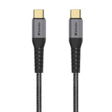 Verbatim Tough Max Type-C to Type-C PD 100W Charging Transmission Cable - 30cm/1.2m/2m [Licensed in Hong Kong] 