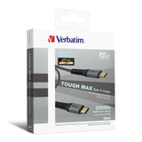 Verbatim Tough Max Type-C to Type-C PD 100W 充電傳輸線- 30cm/1.2m/2m [香港行貨] - DIGIBAL ONLINE3