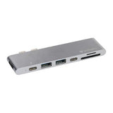Verbatim Type C 87W Dual Connector Extender with HDMI - Gray - 65600 [Licensed in Hong Kong]