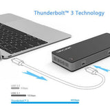 Wavlink Thunderbolt USB-C 轉九端多功能擴展基座 UTD21 [香港行貨] - DIGIBAL ONLINE